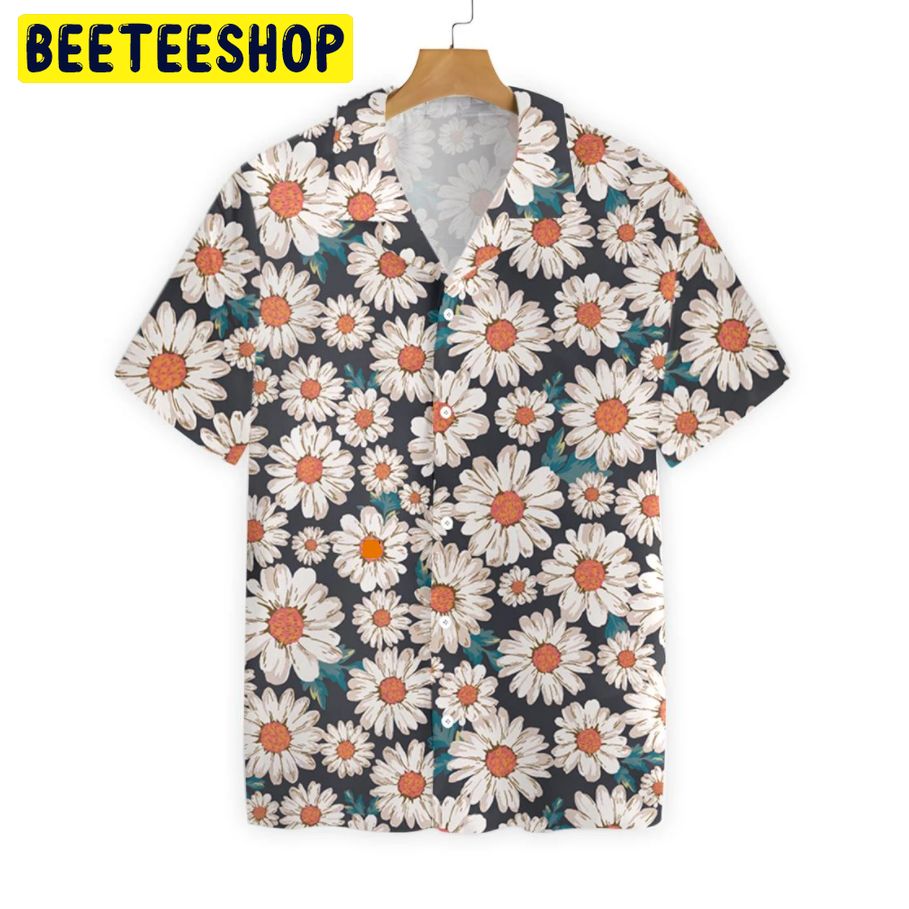 Cute Floral Flower Trending Hawaiian Shirt-1