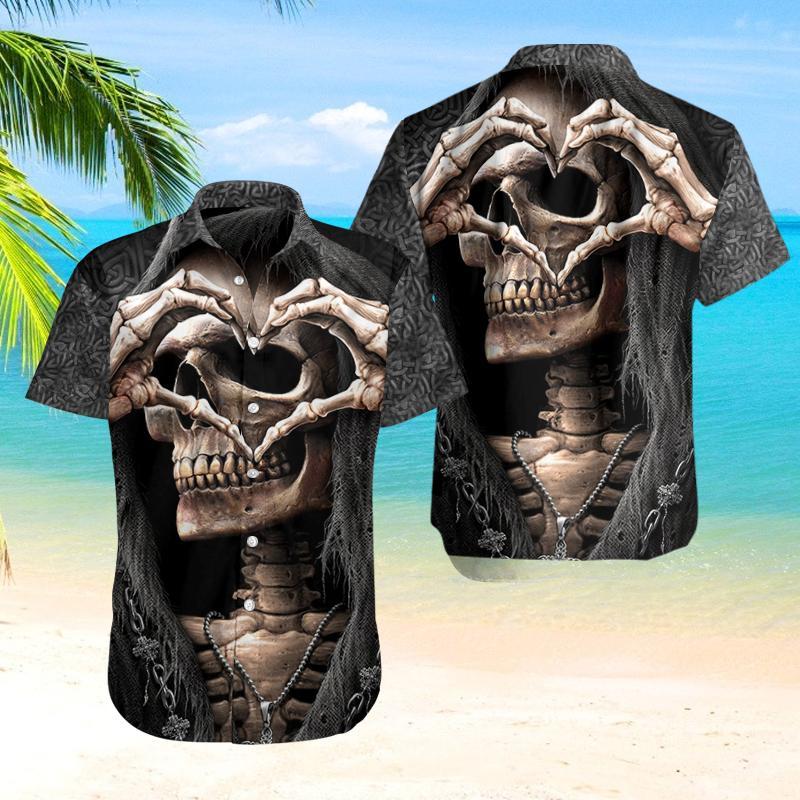 Skull Hawaii Shirts Hawaiian Shirt For Men Hawaiian Shirt For Women Aloha Shirt