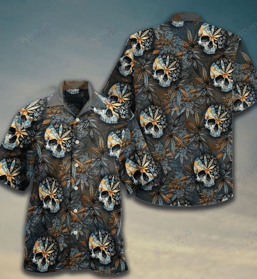 Skull Hawaiian Shirt 0799