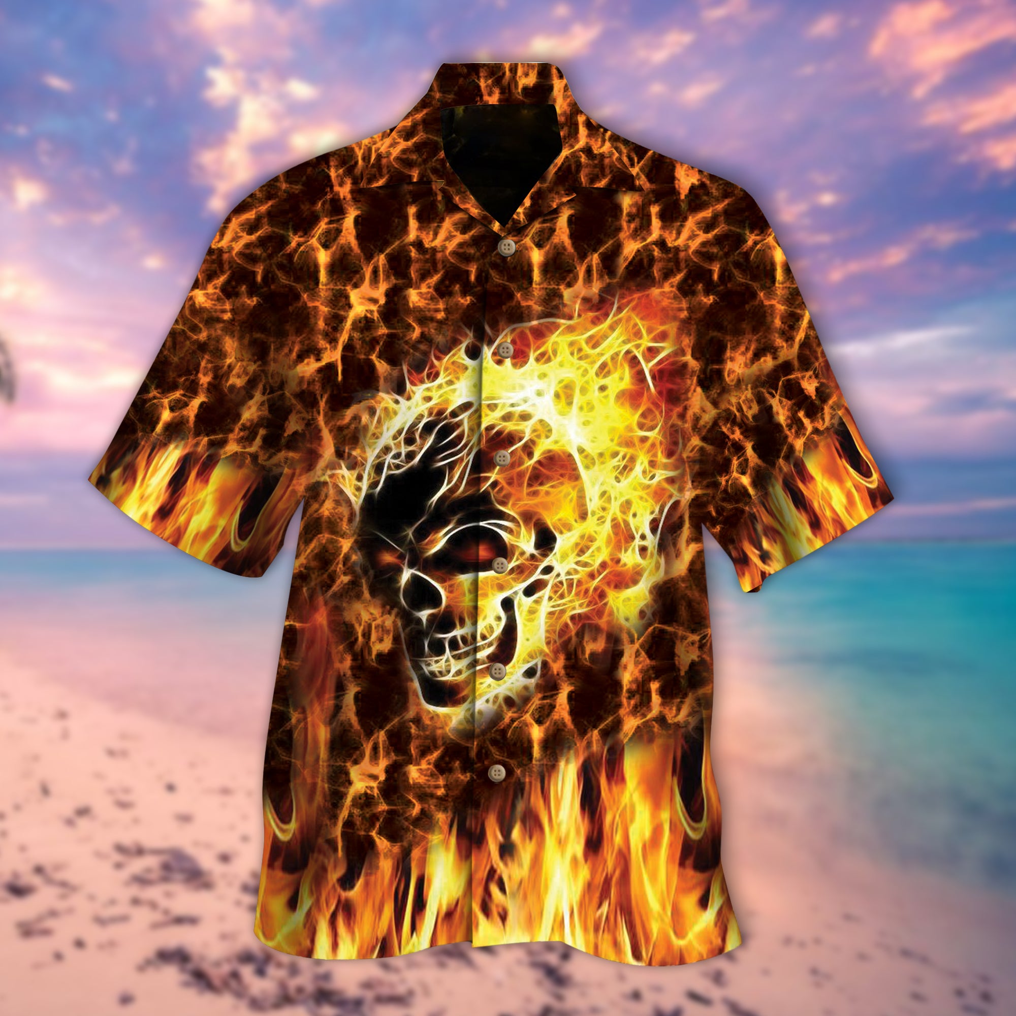 Skull Hawaiian Shirt 3