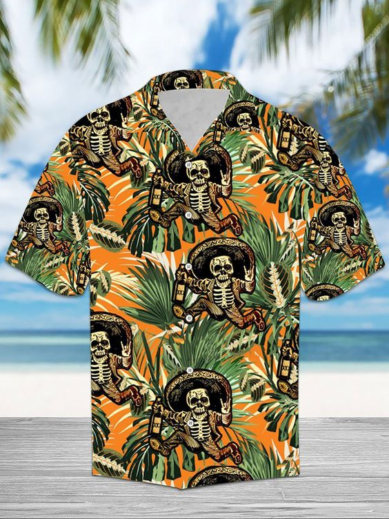 Skull Hawaiian Shirt 6