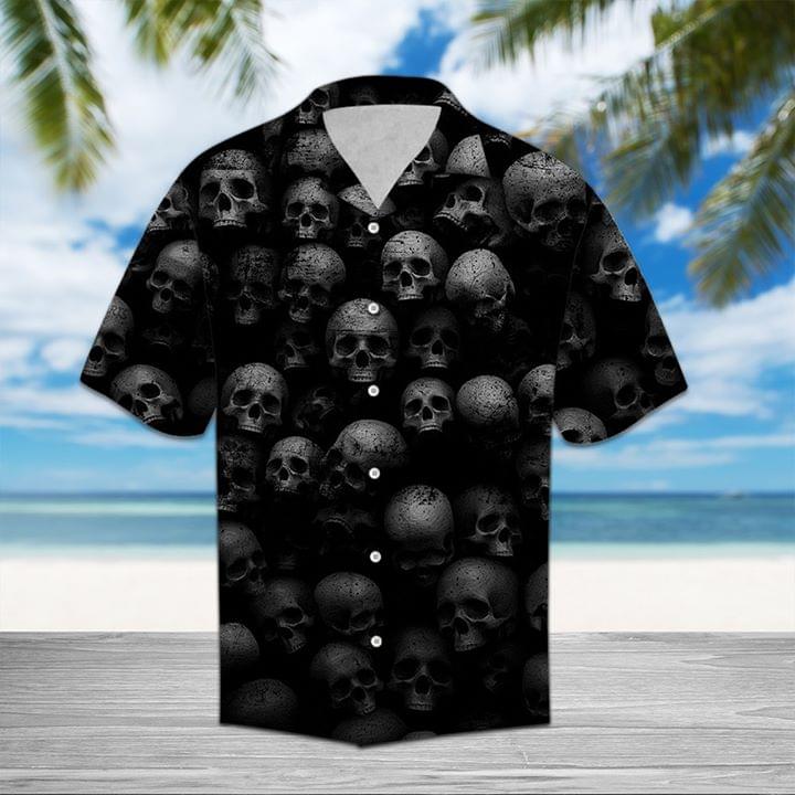 Skull Hawaiian Shirt Designer Hawaiian Shirts Gift For Summer