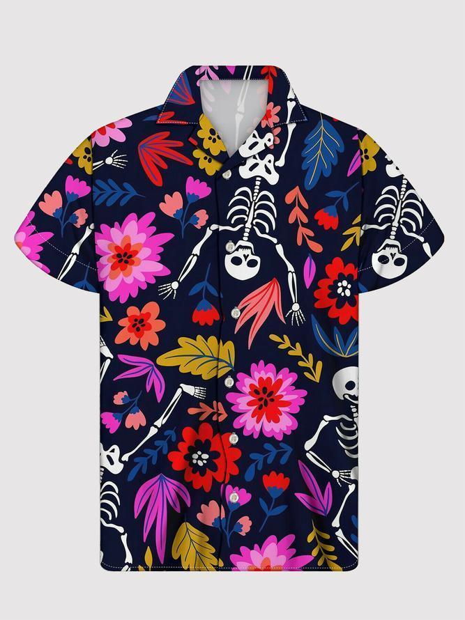 Skull Hawaiian Shirt For Men Women Adult Hw1691