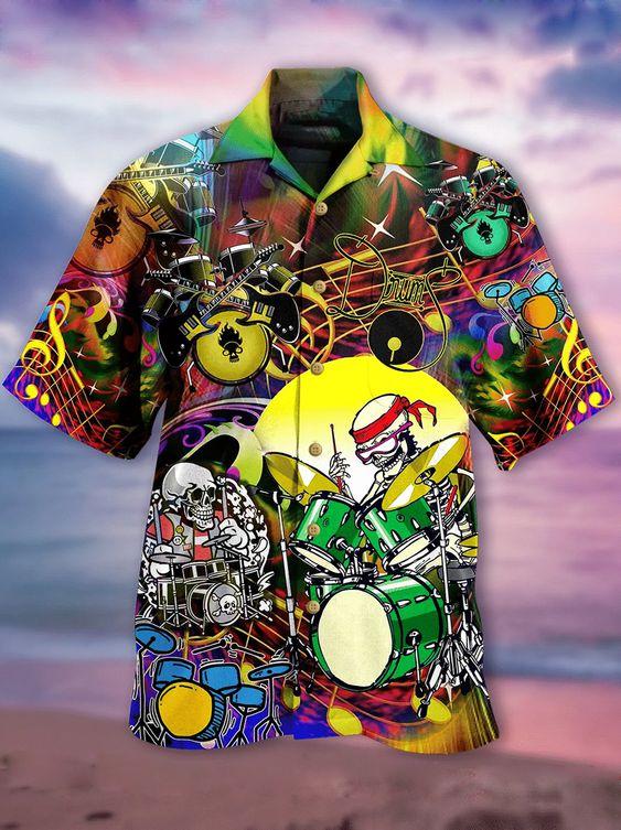 Skull Hawaiian Shirt For Men Women Adult Hw2644-1