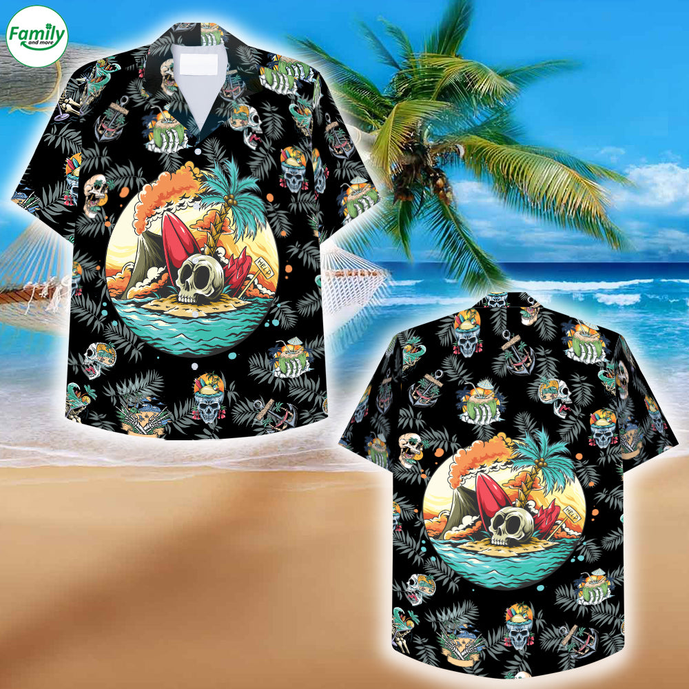 Skull Island Hawaiian Shirt
