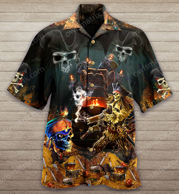 Skull Just A Chasing Booty Life Limited Edition – Hawaiian Shirt