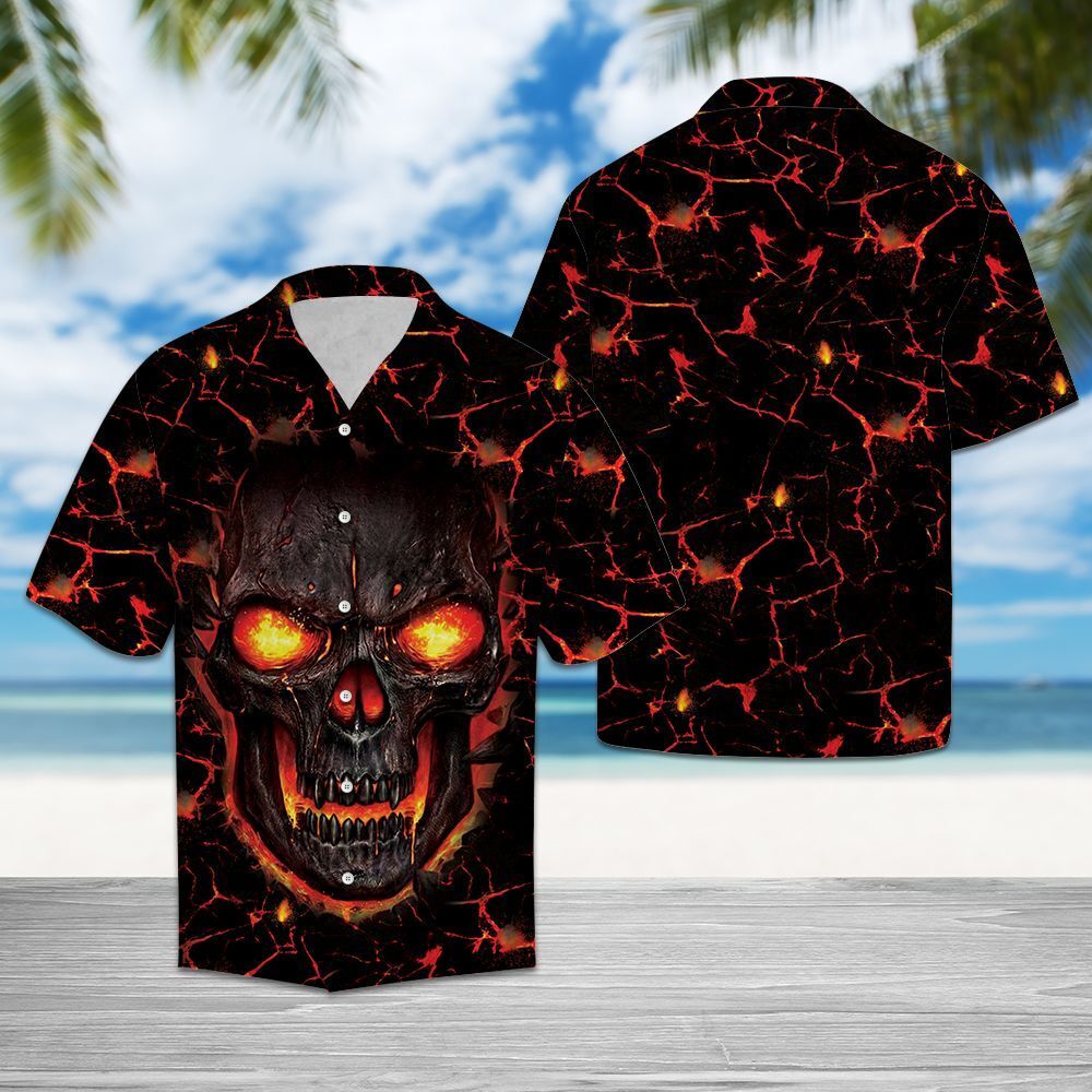 Skull Lava G5717 – Hawaiian Shirt