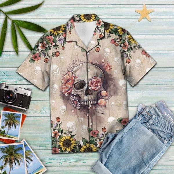 Skull Life Style Limited Edition – Hawaiian Shirt 5 Hawaiian Shirt