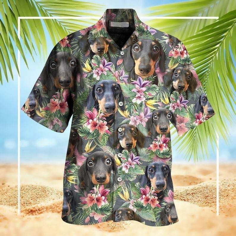 Dachshund Hawaiian Shirts