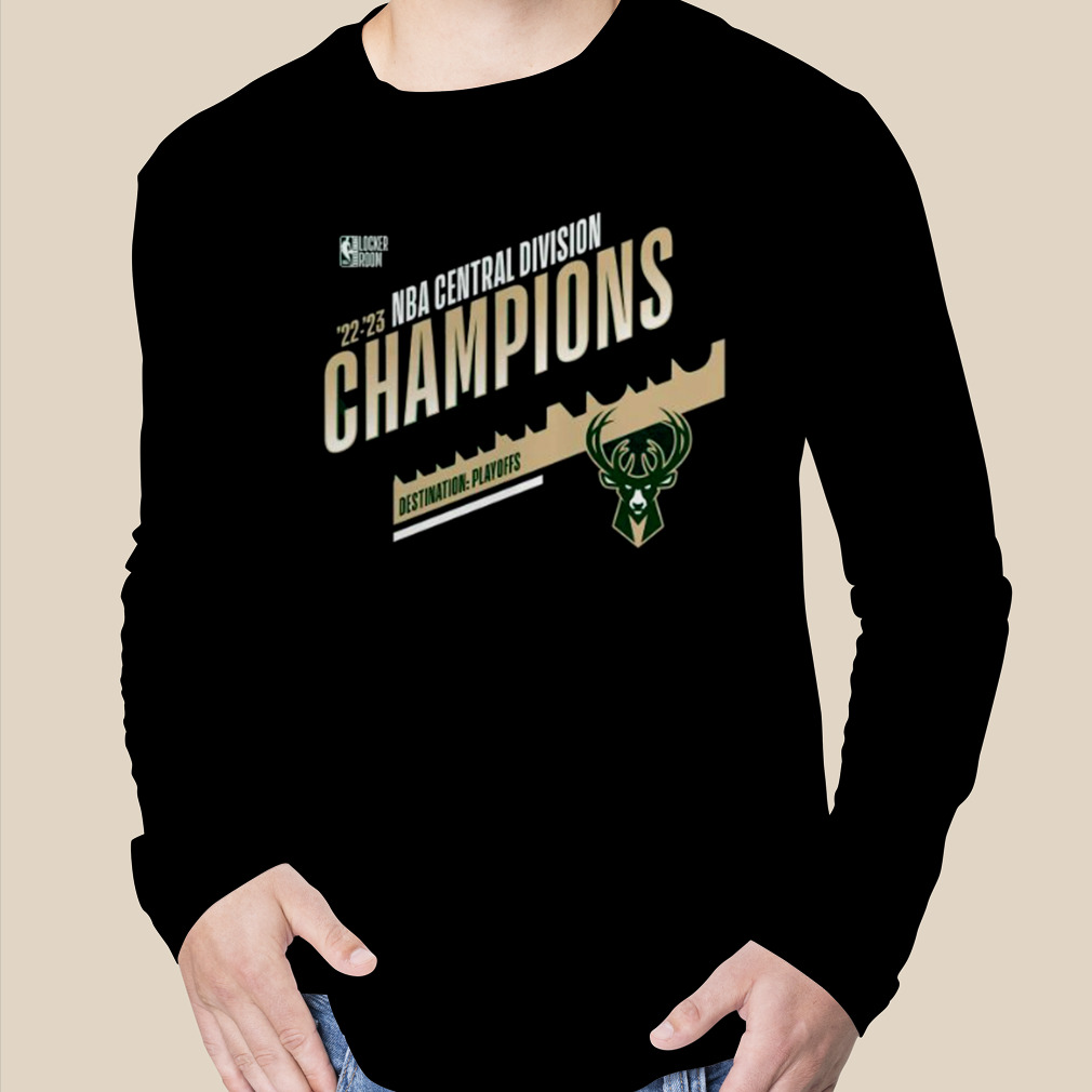 Milwaukee Bucks 2023 Central Division Champions Locker Room T-shirt -  Shibtee Clothing