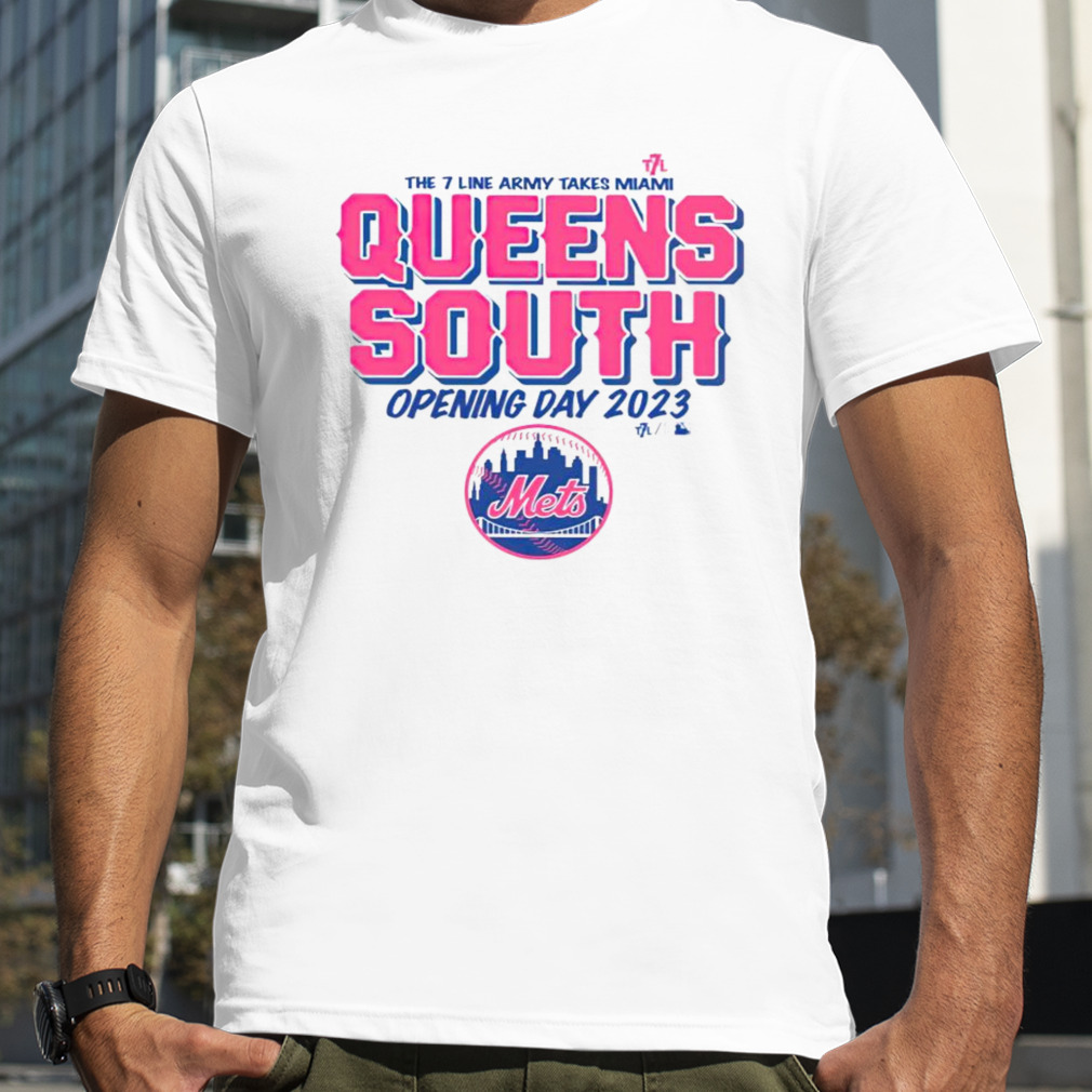The 7 Line Army Takes Miami Queens South Opening Day 2023 Shirt