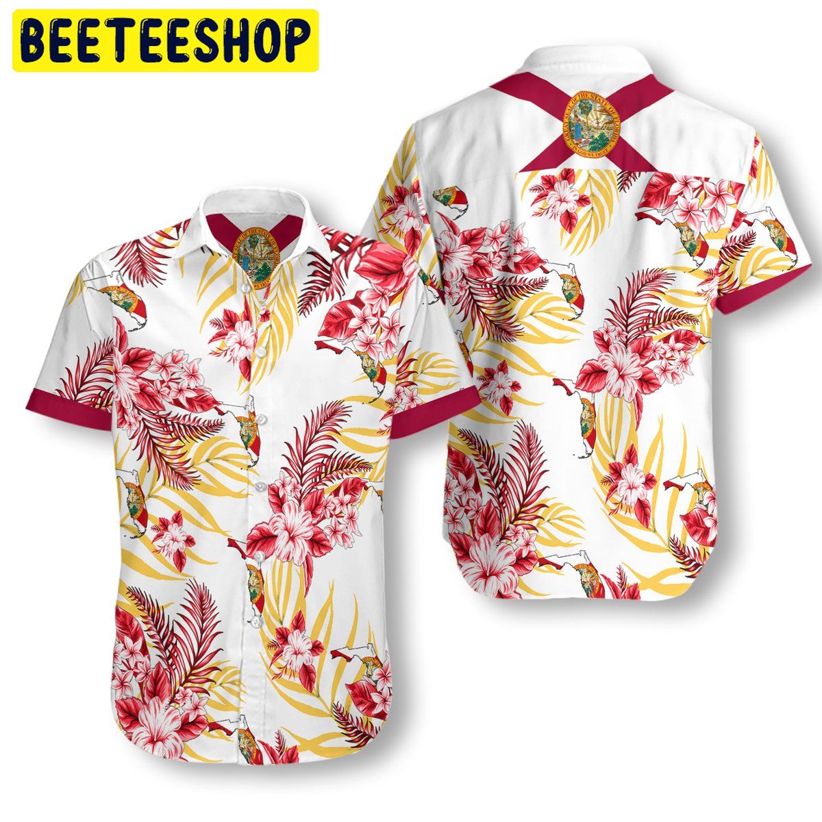 Florida Proud Trending Hawaiian Shirt-1