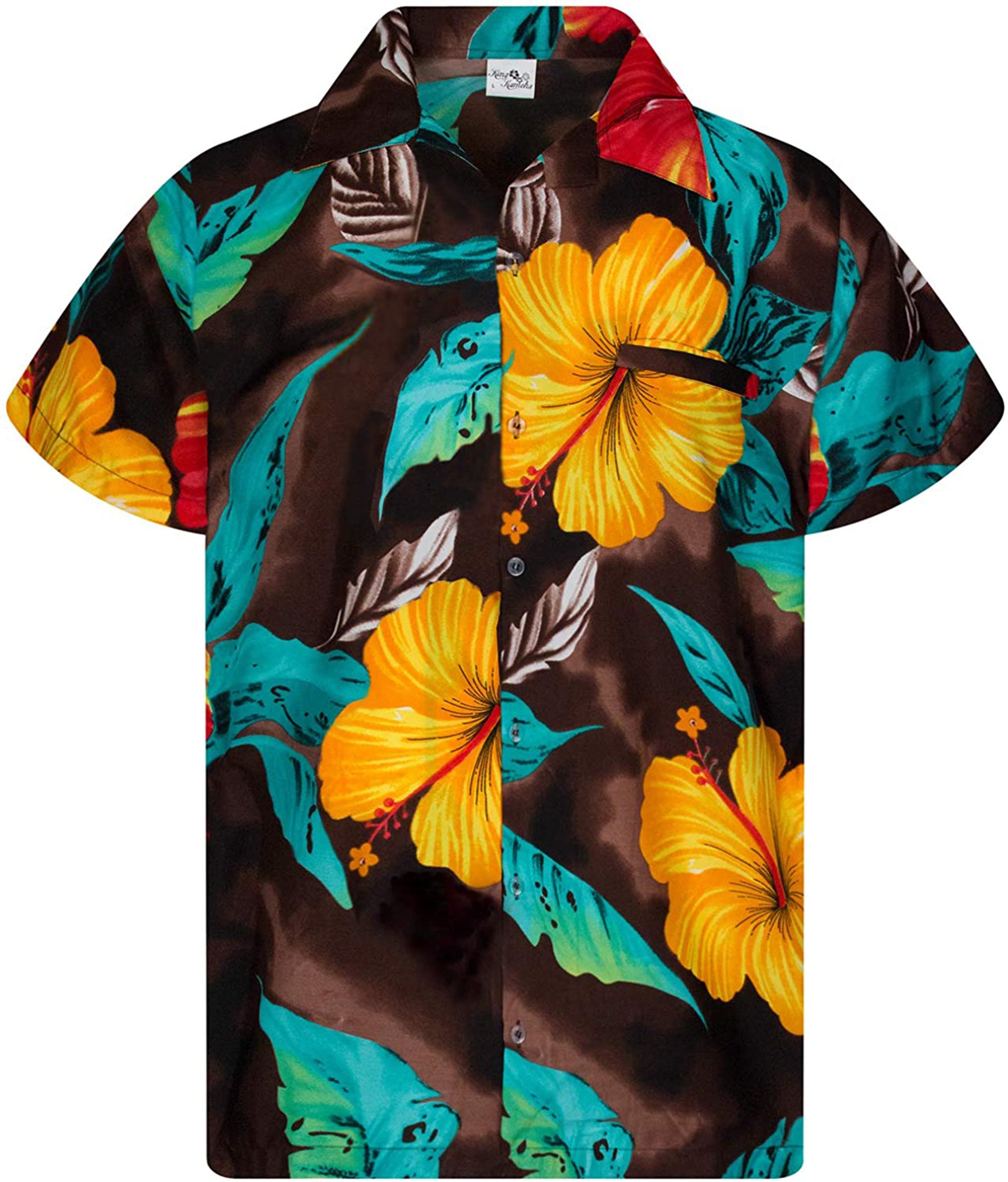 Flower Hawaiian Shirt-1