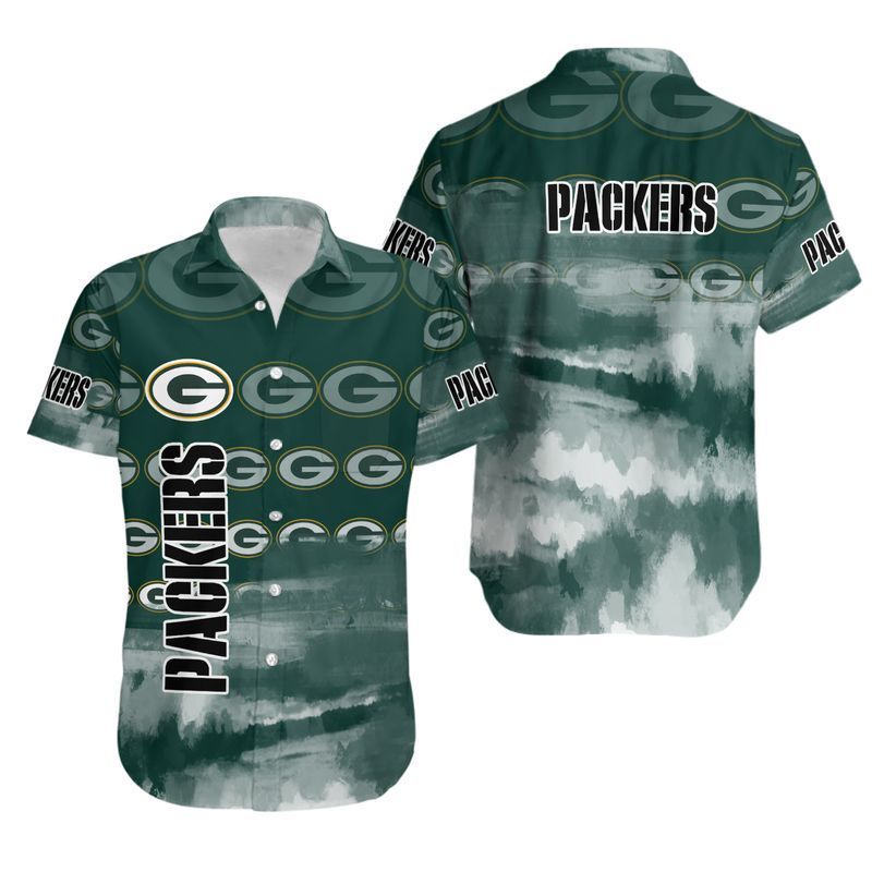 Green Bay Packers Hawaiian Shirt For Fans 01-1