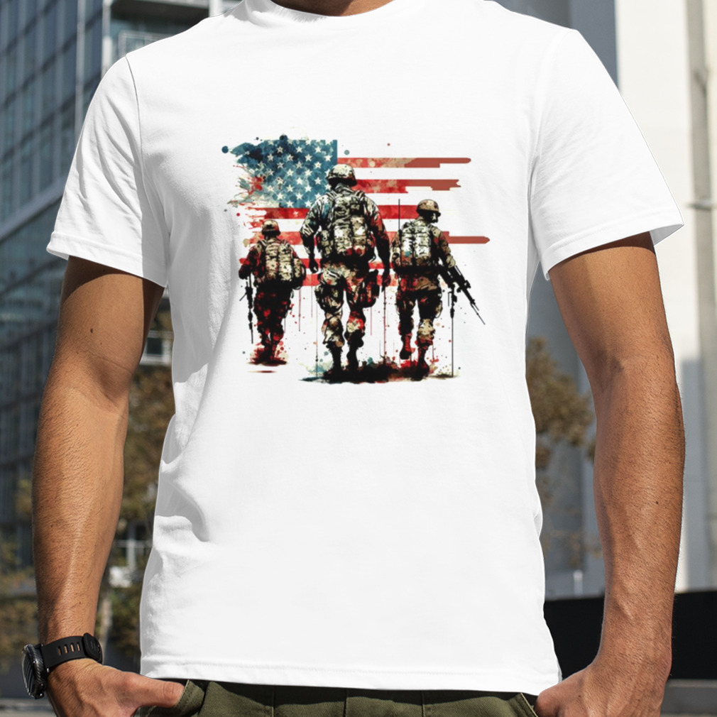 American Soldiers Seal Team shirt