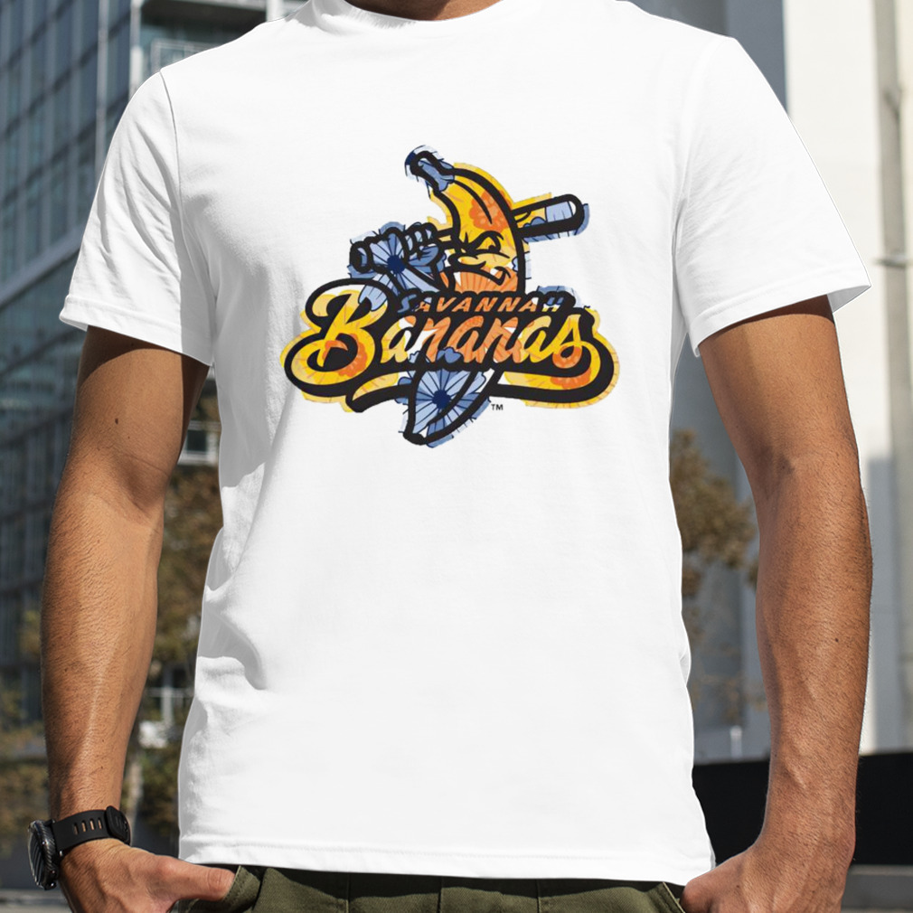 Savannah Bananas floral mascot shirt