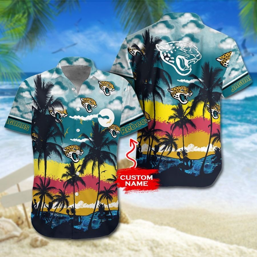 Jacksonville Jaguars NFL For Fan Hawaiian Aloha Shirt - Limotees