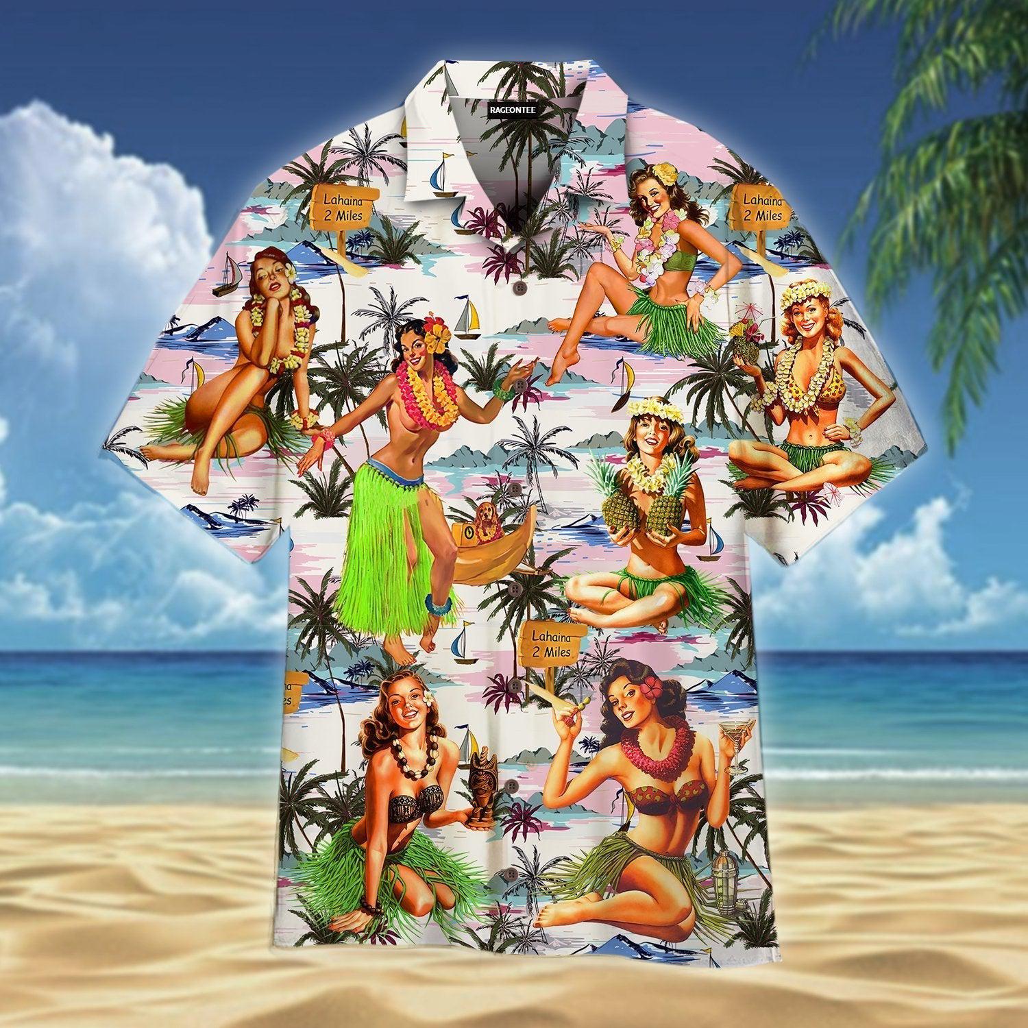 Miami Dolphins Goofy Hawaiian Shirt and Shorts