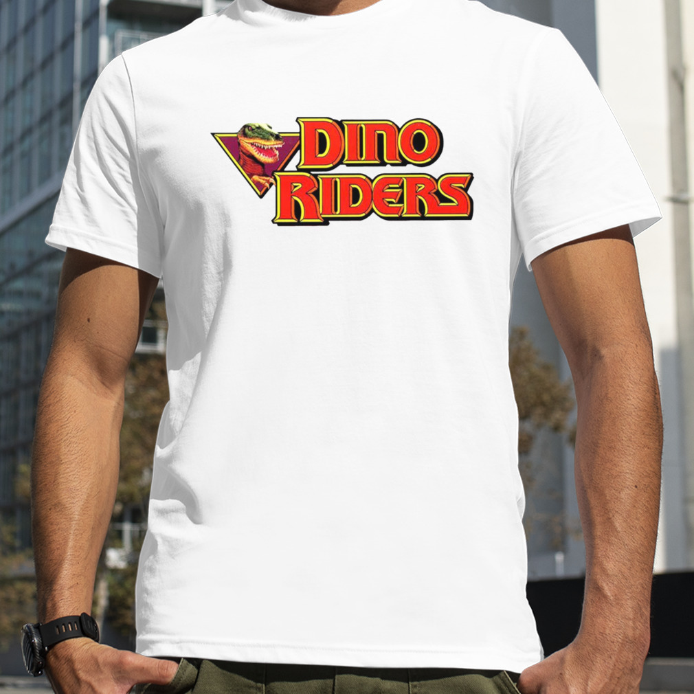 Red Logo Dino Riders shirt