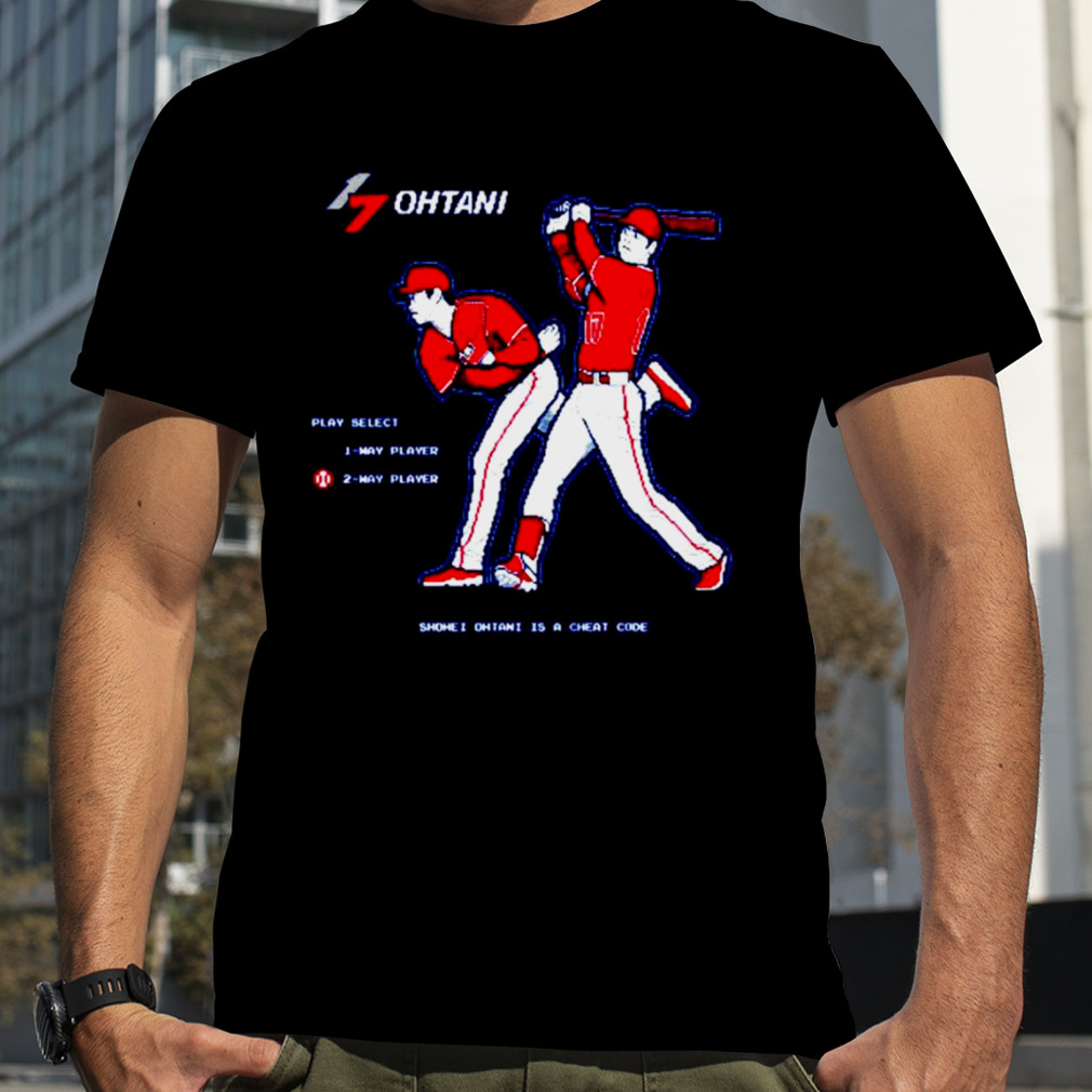 Shohei Ohtani Is A Cheat Code Shirt - Freedomdesign