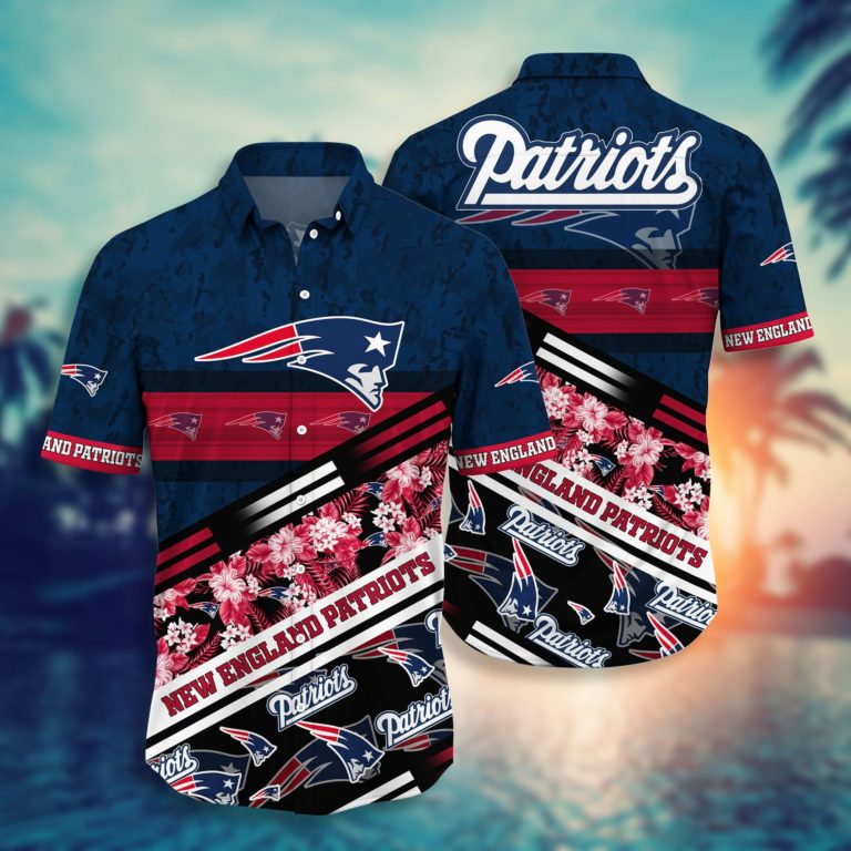 New England Patriots NFL Hawaiian Shirt Custom Getaways Aloha