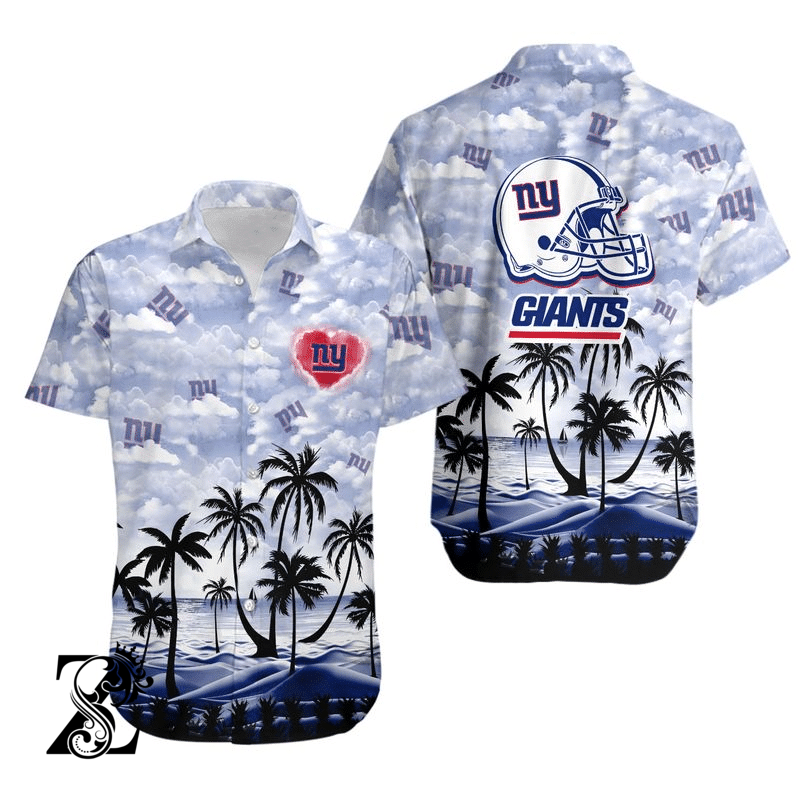 NY Giants Hawaiian Shirt For Fans This Summer 2023