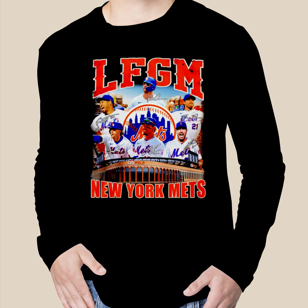 New York Mets Players LFGM Signatures shirt