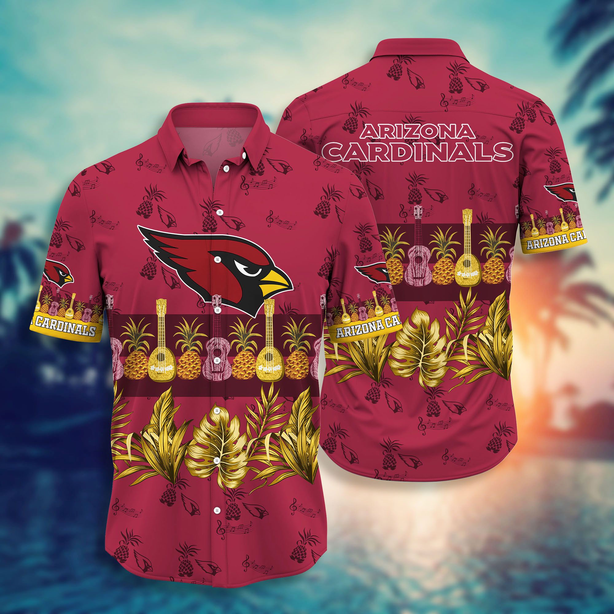 Arizona Cardinals Trending Model 6 Hawaiian Shirt, Hawaiian Outfit For Men  - Bring Your Ideas, Thoughts And Imaginations Into Reality Today