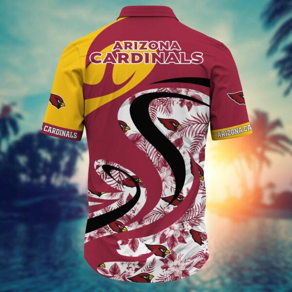 Arizona Cardinals NFL Logo Combo Hawaiian Shirt And Short Summer For Men  Women - Freedomdesign