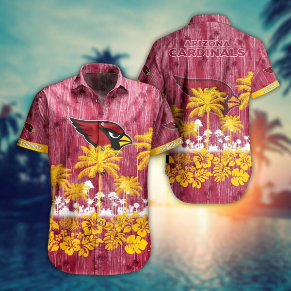 Arizona Cardinals Trending Model 3 Hawaiian Shirt, Hawaiian Outfit