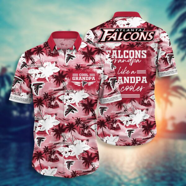 Atlanta Falcons Goofy Hawaiian Shirt and Shorts