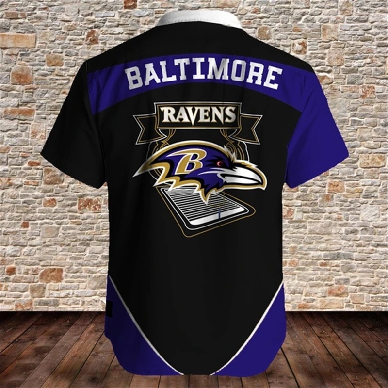 NFL T shirt Cheap 3D Custom Baltimore Ravens T shirt For Sale – 4