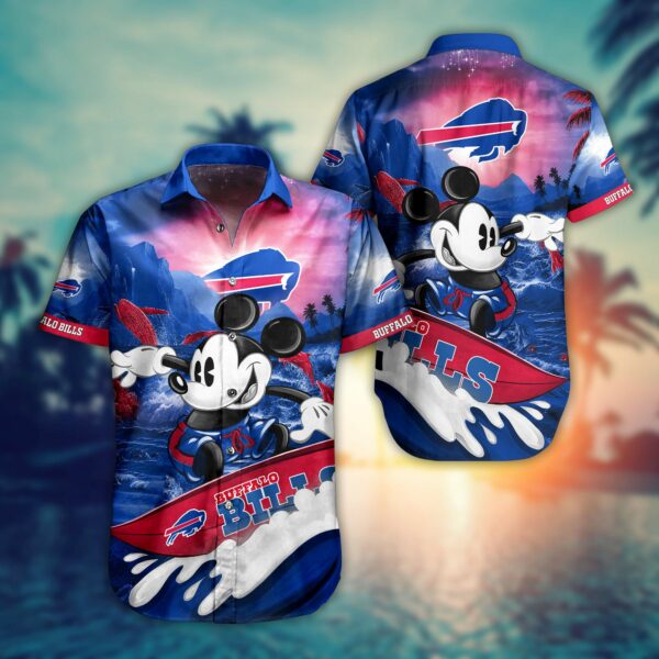 Nfl Buffalo Bills Hawaiian Shirt Mickey Summer-1