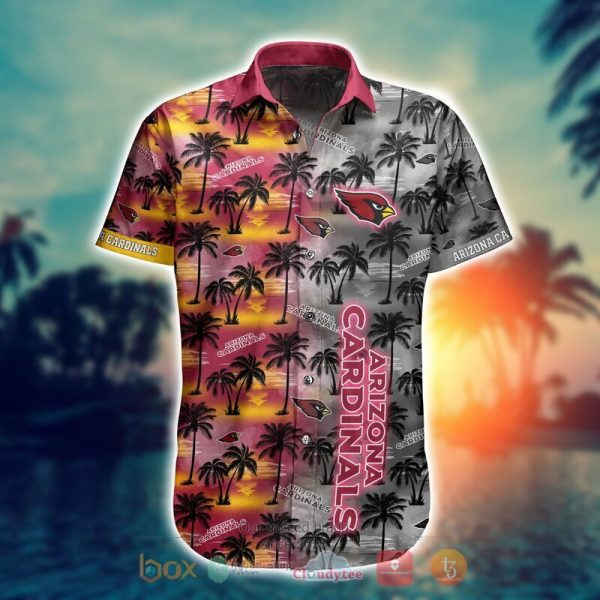 Arizona Cardinals 3D Hawaiian Shirt And Shorts For Men And Women