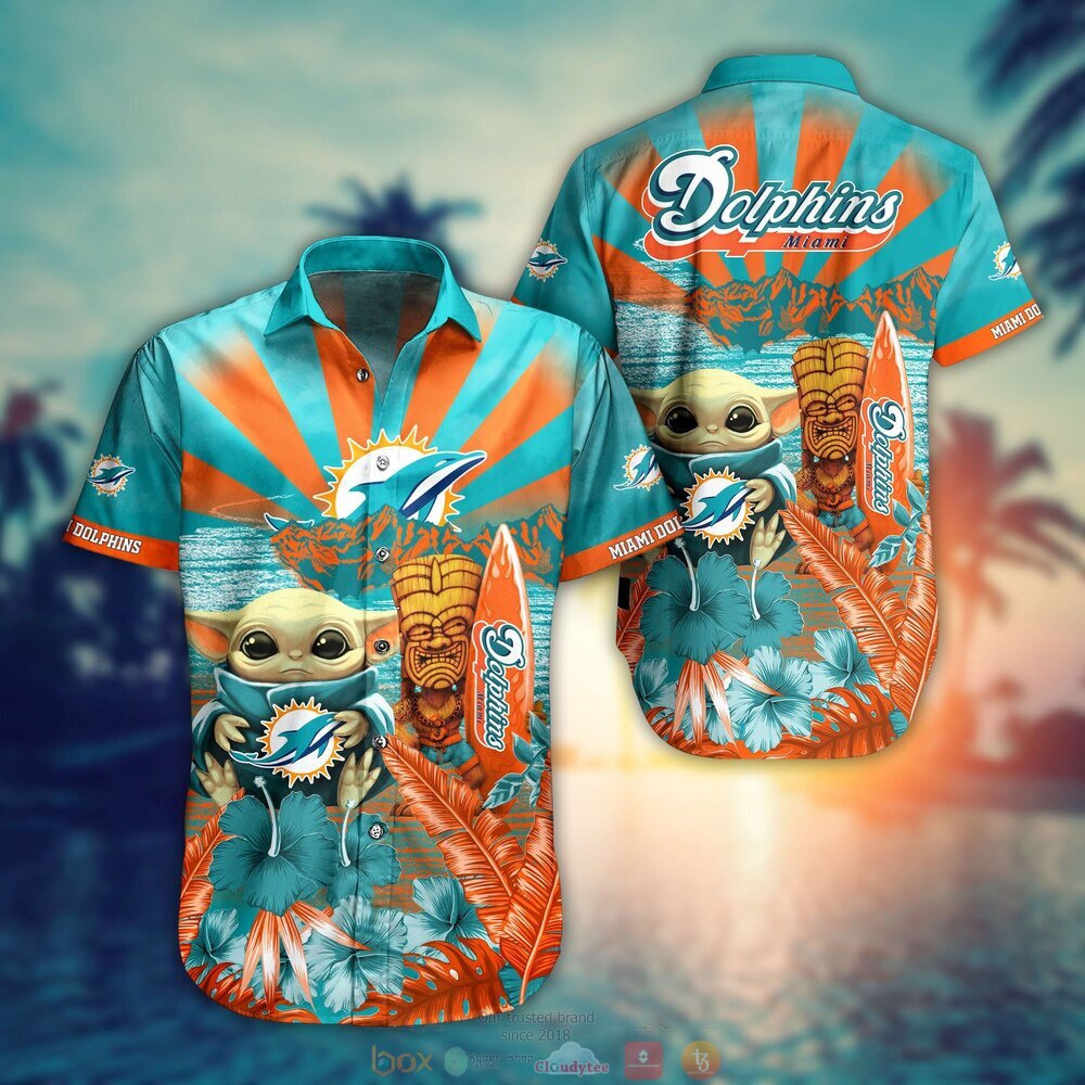 Miami Dolphins Vintage 3D T-Shirts