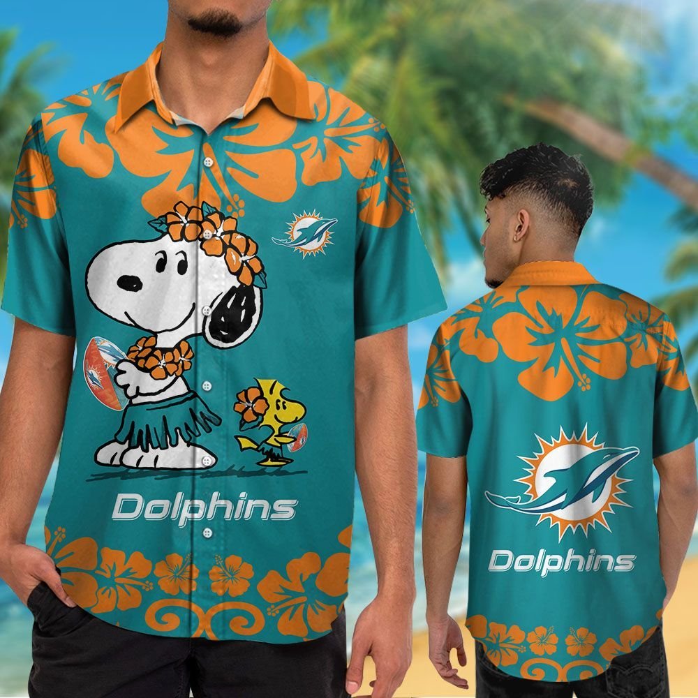 NFL, Shirts, Vintage Miami Dolphins Snoopy Tshirt