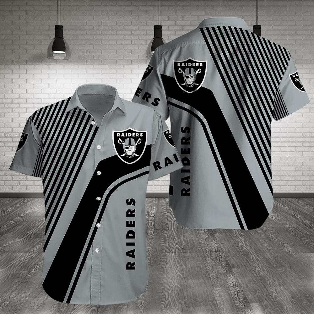 NFL Oakland Raiders Flower Hawaii 3d Shirt Olrd3d04150620 DS0