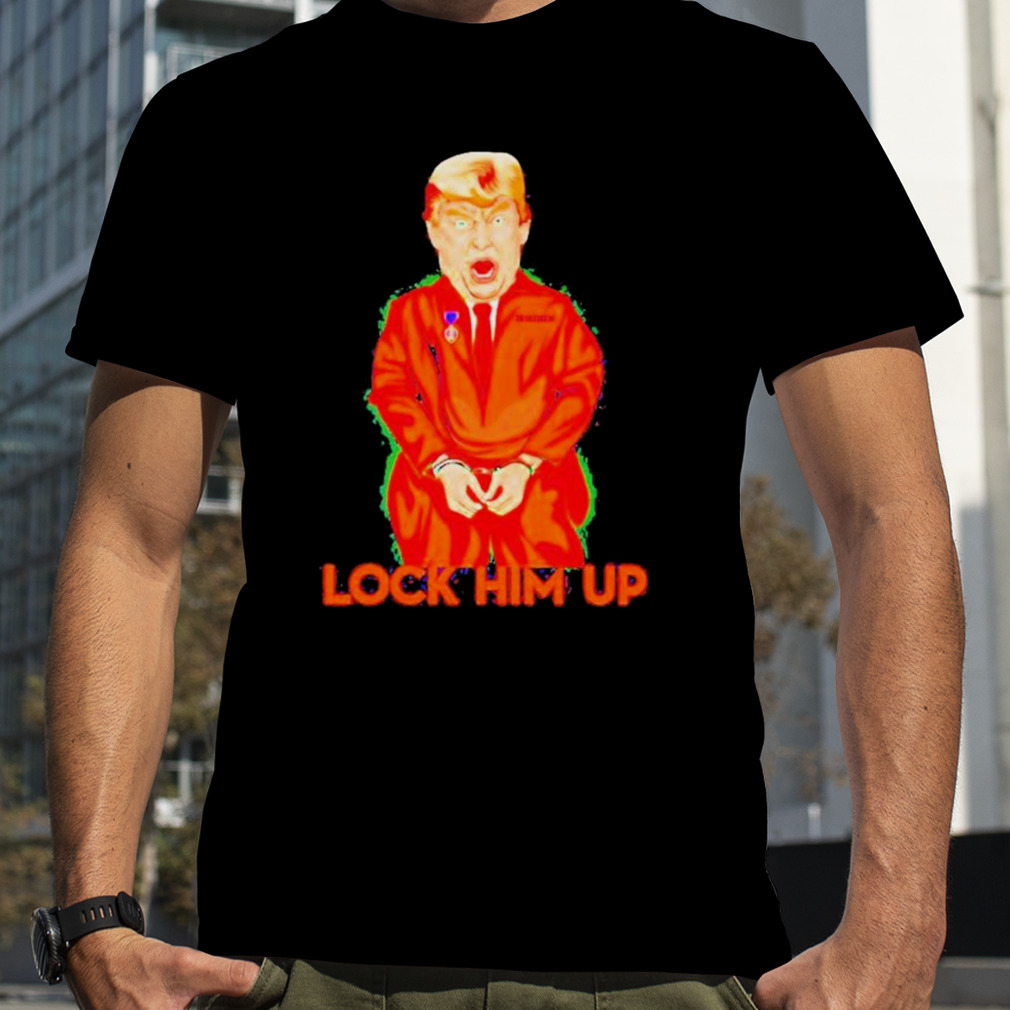 Donald Trump Prison Lock Him Up 2023 T-shirt