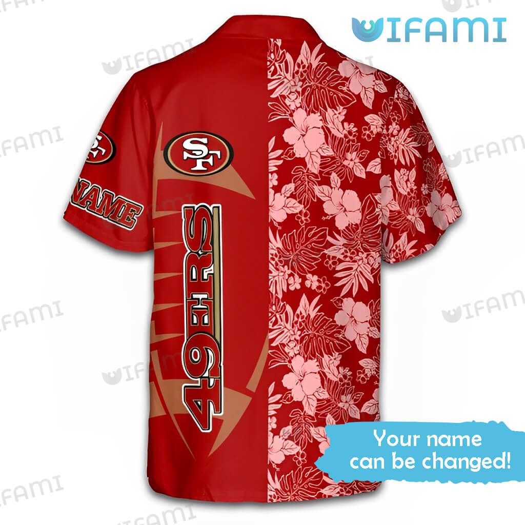 49ers Hawaiian Shirt Go Niners Custom Name San Francisco 49ers Gift -  Personalized Gifts: Family, Sports, Occasions, Trending