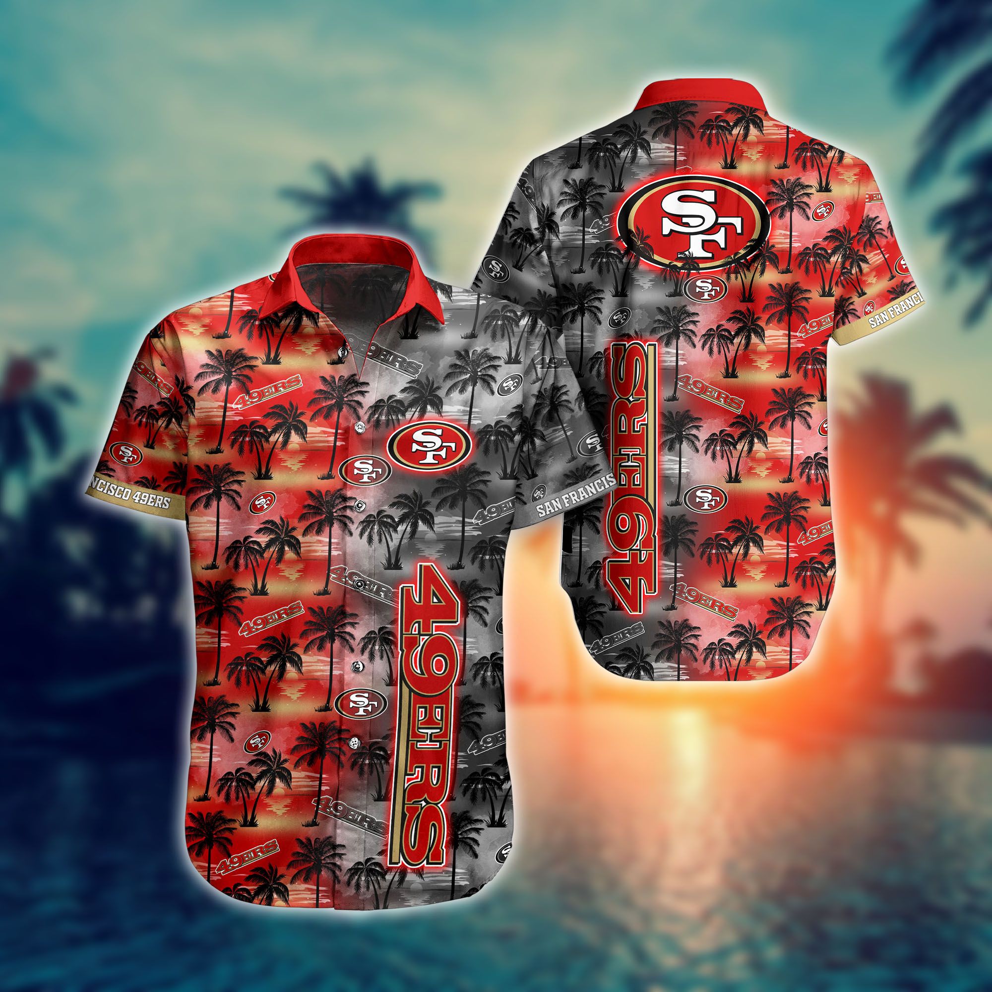 San Francisco 49ers Ultra Cool Hawaiian Shorts Gift For Fans