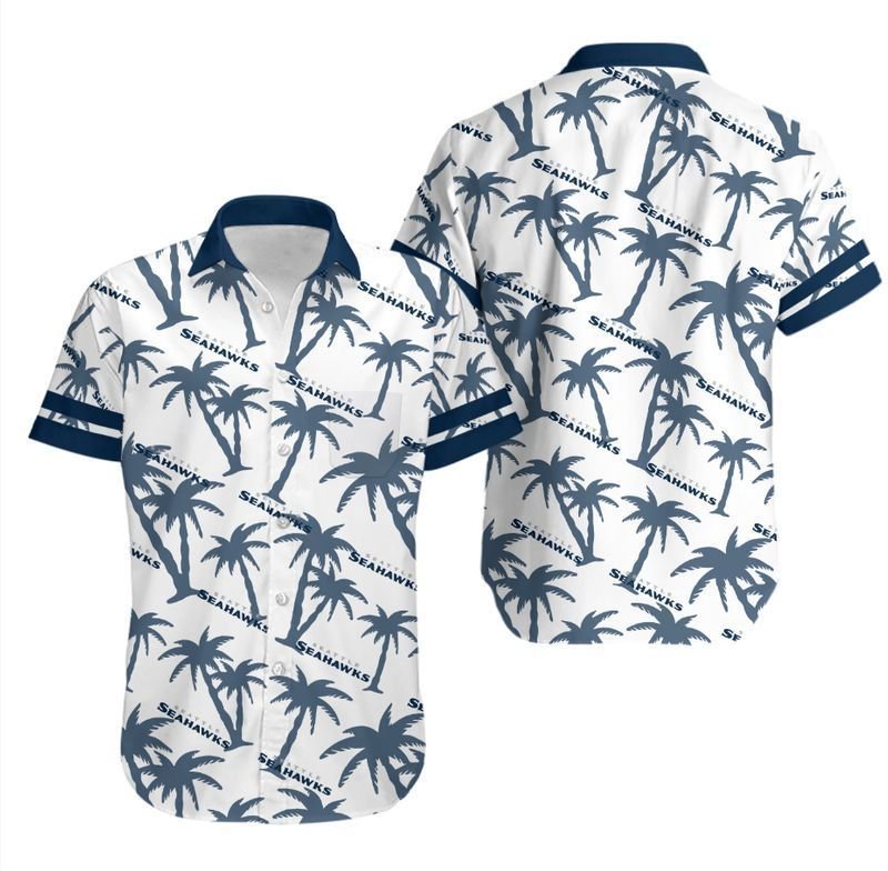 Seahawks Hawaiian Shirt Seattle Seahawks Summer Beach Button Down