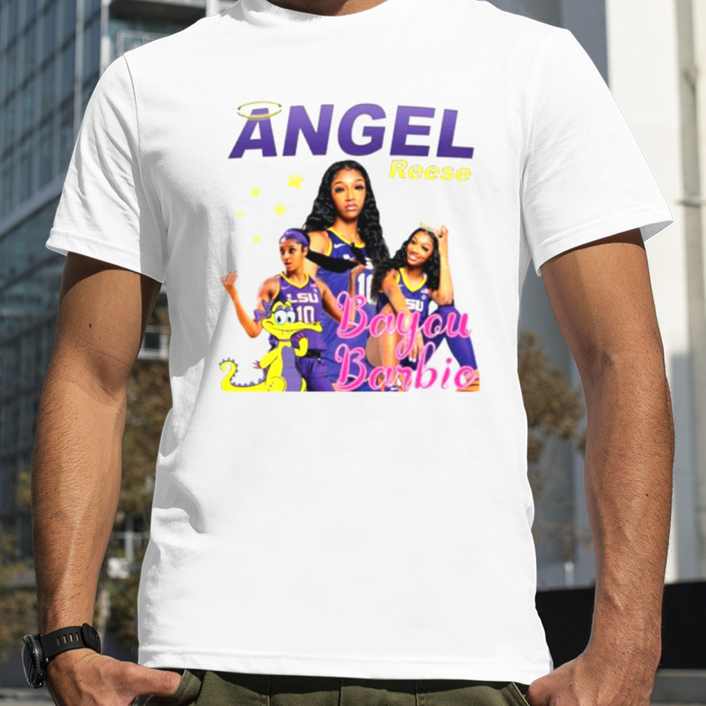 Angel Reese Vintage T-shirt, Bayou Barbie Graphic Tee 90s Style