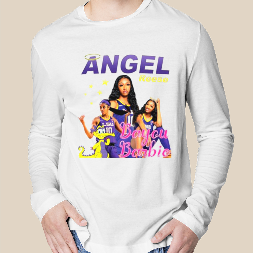 Angel Reese Vintage T-shirt, Bayou Barbie Graphic Tee 90s Style