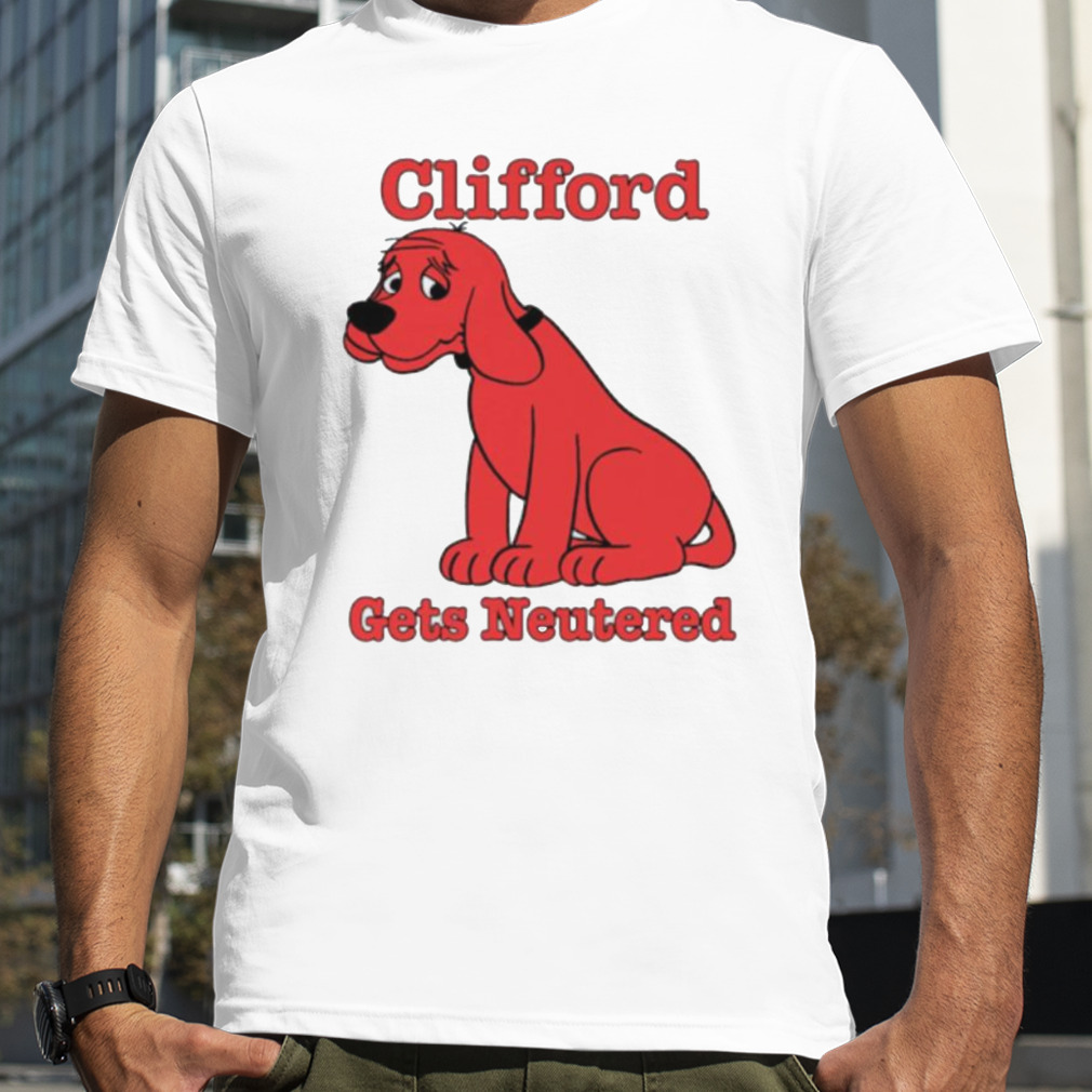 how does a tee shirt help for just neutered dogs