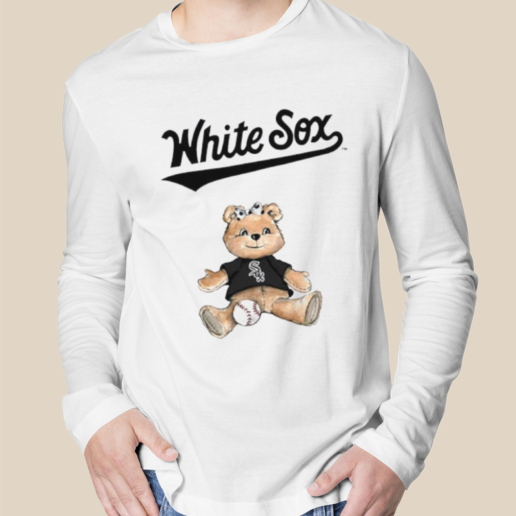 Chicago White Sox Girl Teddy Tee Shirt 24M / White