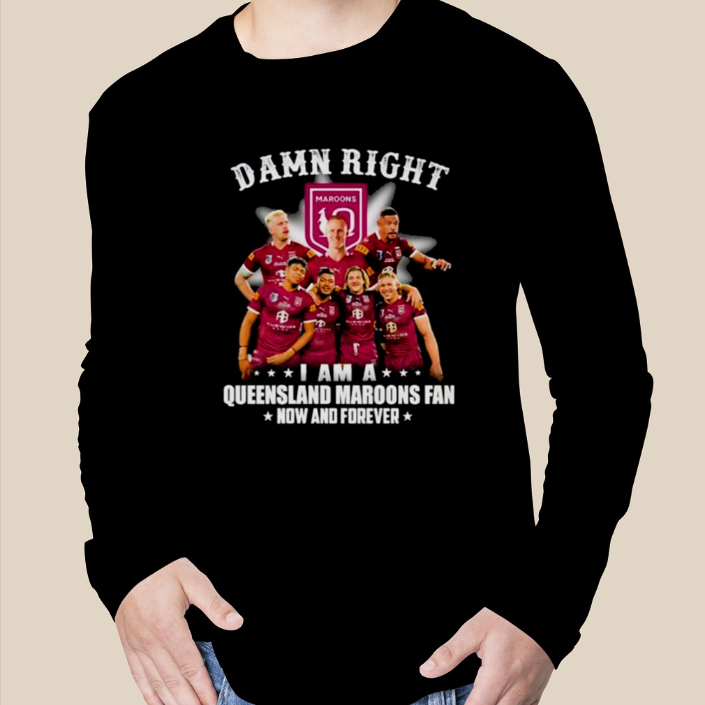 queensland maroons t shirt