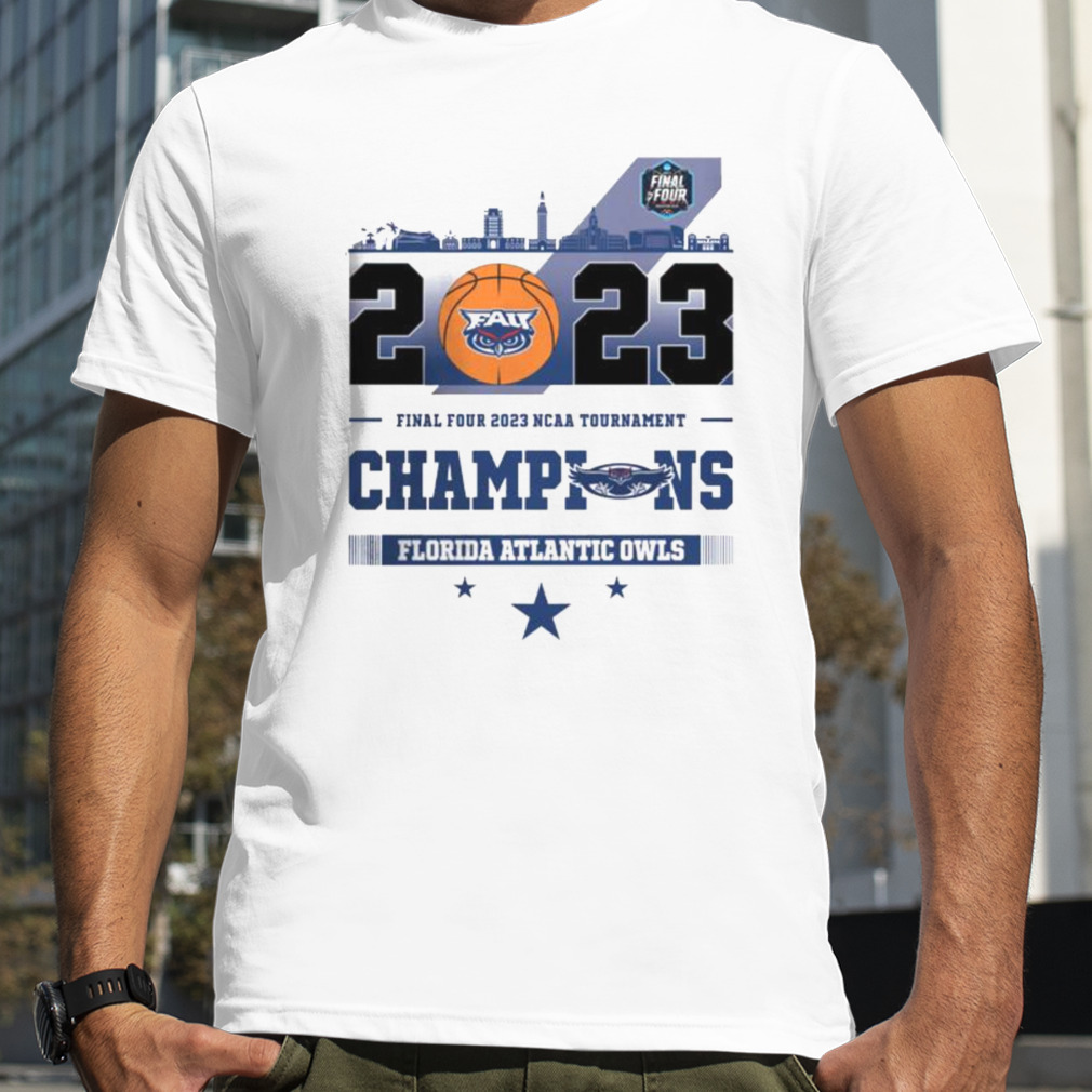 Florida Atlantic Owls 2023 Final Four NCAA Tournament Champions shirt