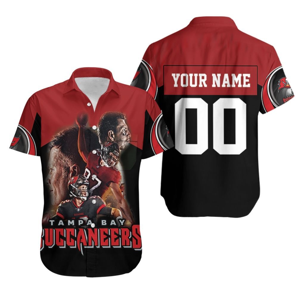 Tampa Bay Buccaneers Custom Team Authentic Long Sleeve T Shirt