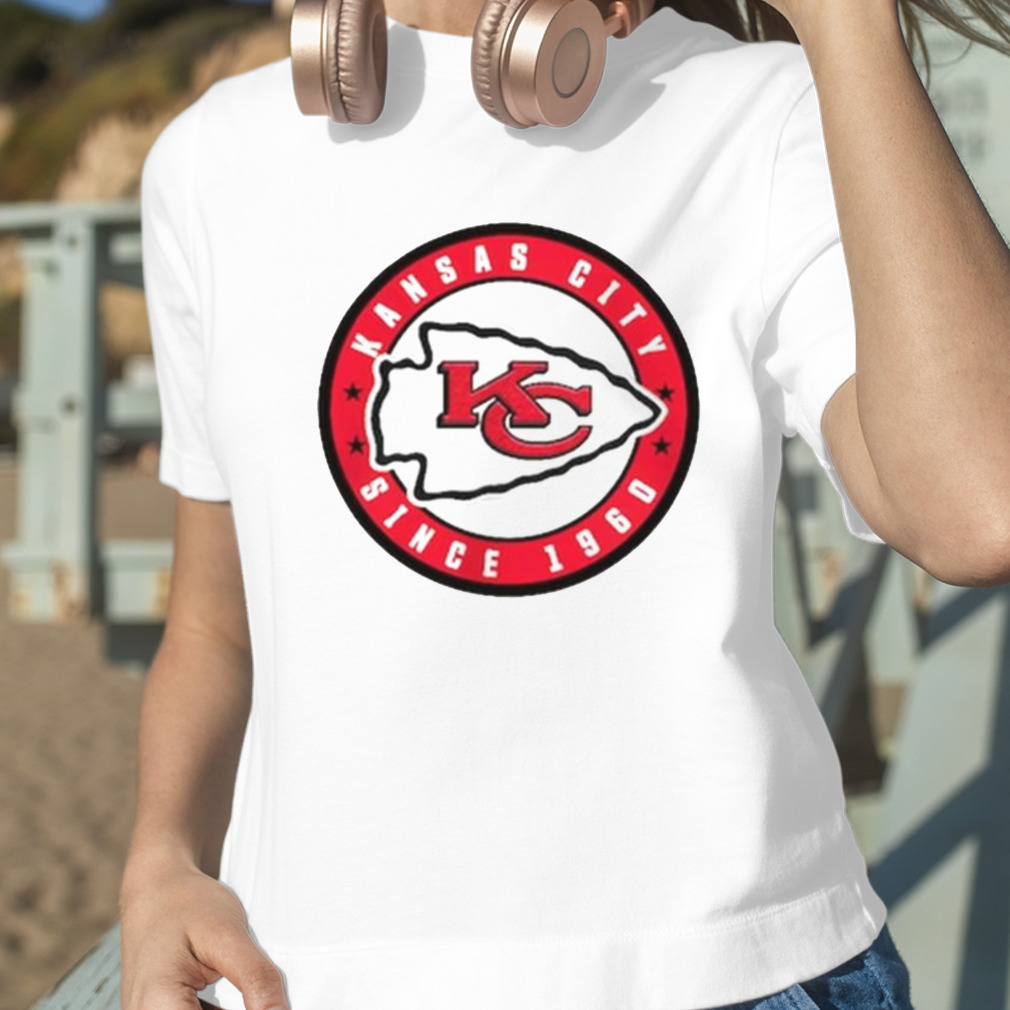 Women's Kansas City Chiefs New Era Cream 2023 NFL Draft T-Shirt