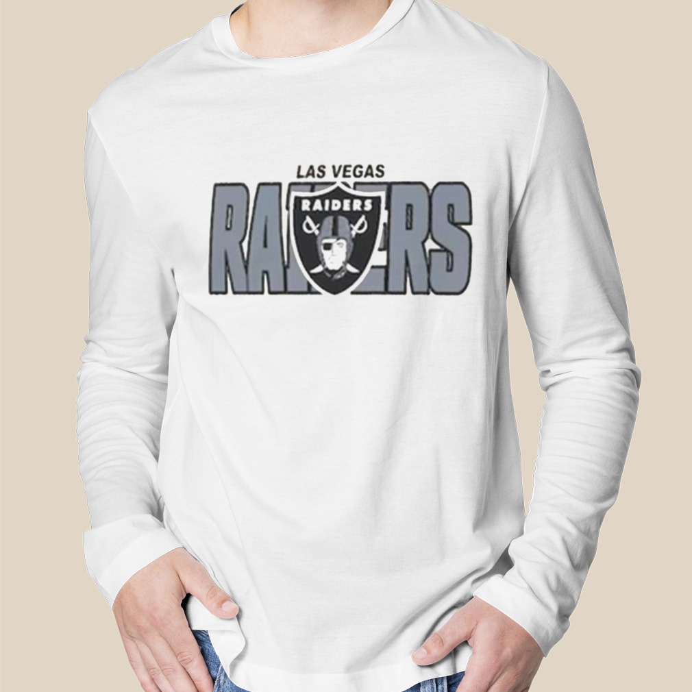 Men's New Era Black Las Vegas Raiders Long Sleeve Hoodie T-Shirt